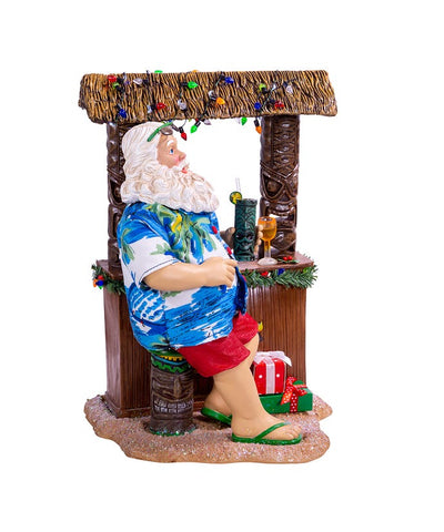 Tiki Bar Santa