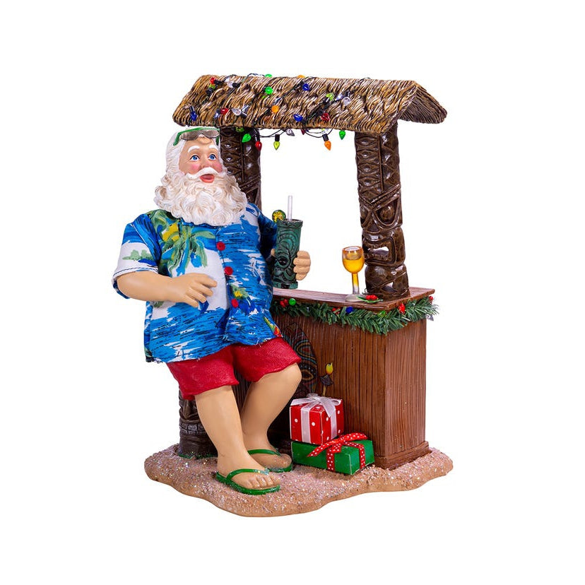 Tiki Bar Santa