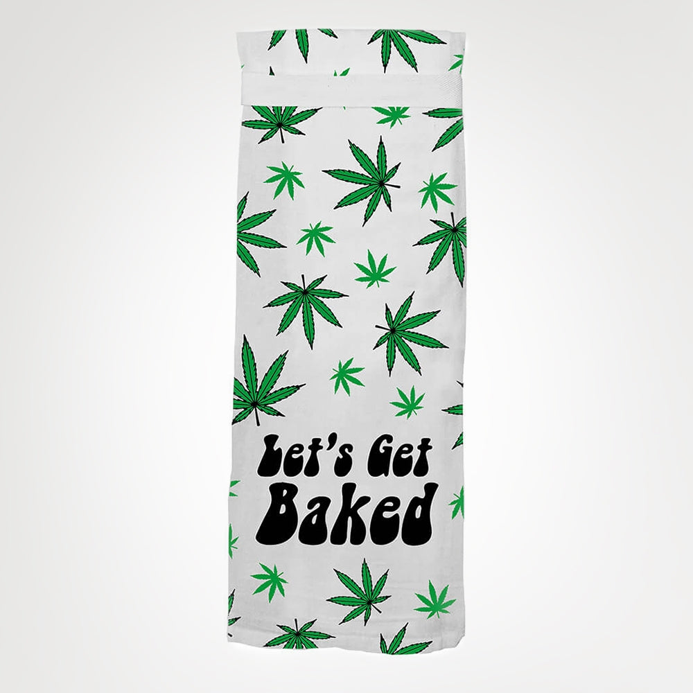 Let's Get Baked Flour Sack Kitchen Towel - Just Fabulous Palm Springs