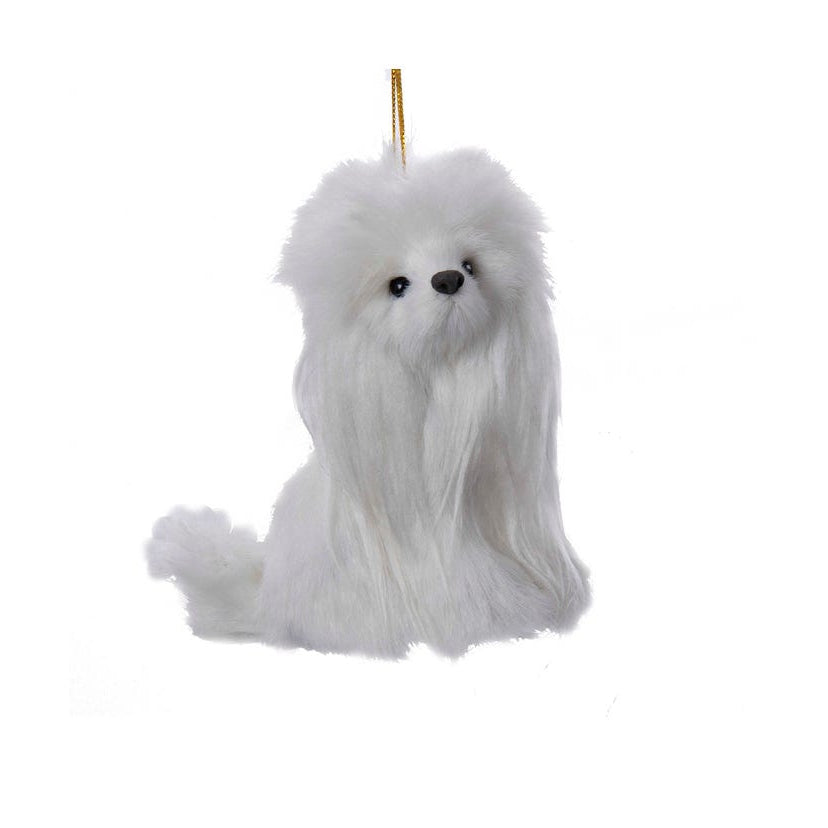 Poodle Plush Ornament