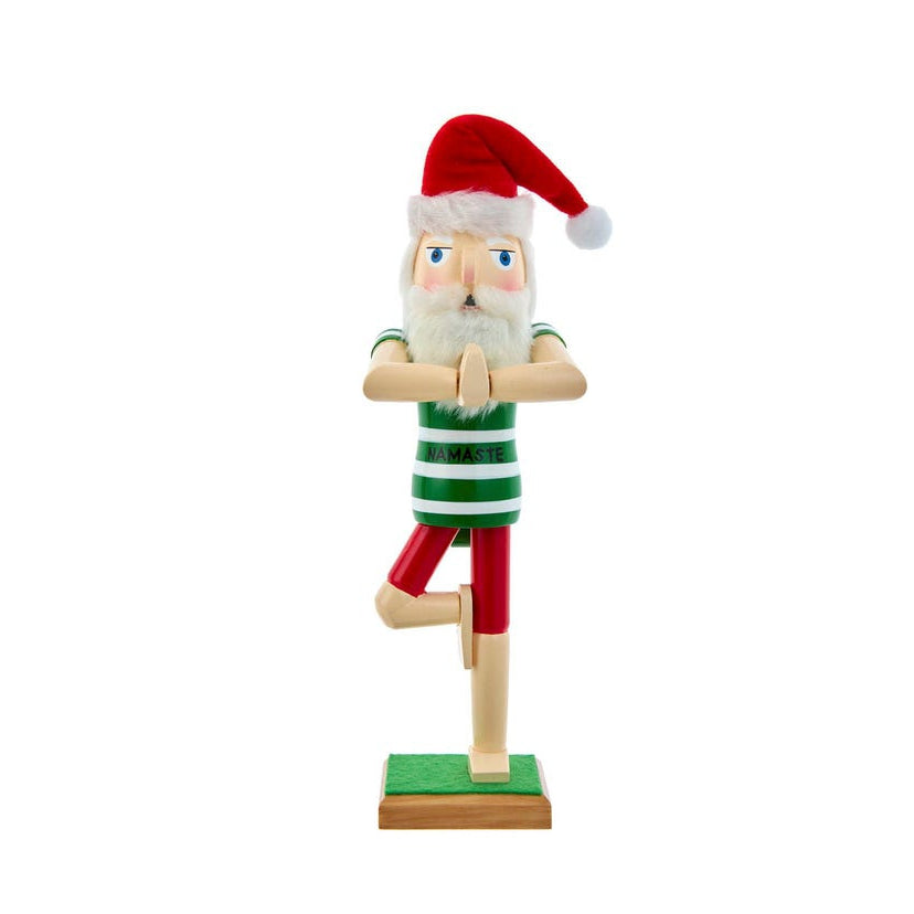 Yoga Santa Nutcracker