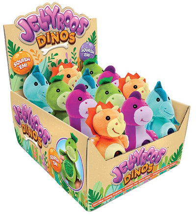 Jellyroos Dinoroos Plush Toy - Purple