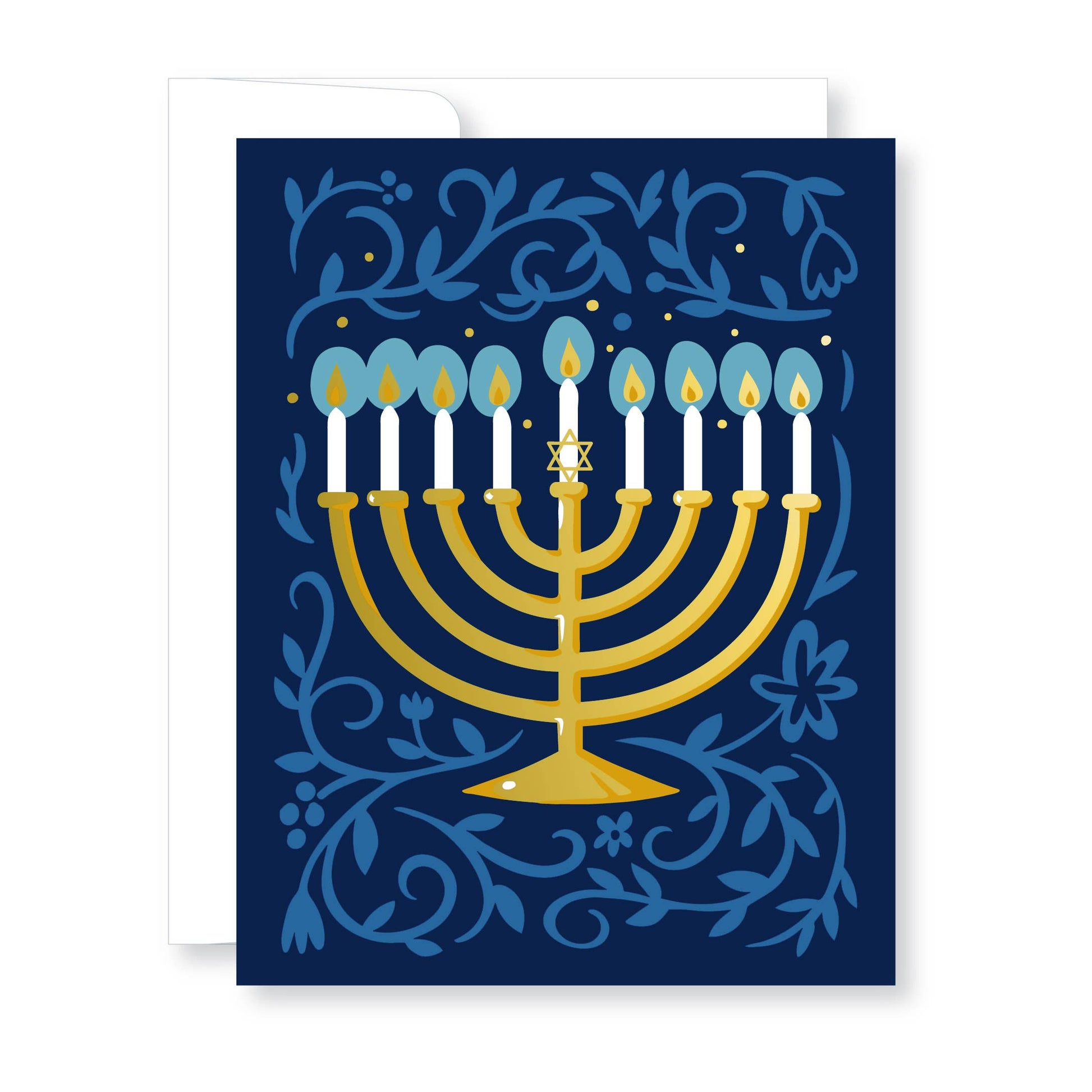 Midnight Menorah Holiday Card - Just Fabulous Palm Springs