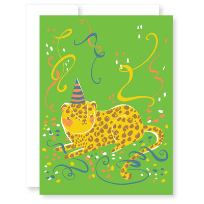 Jaguar Birthday Card
