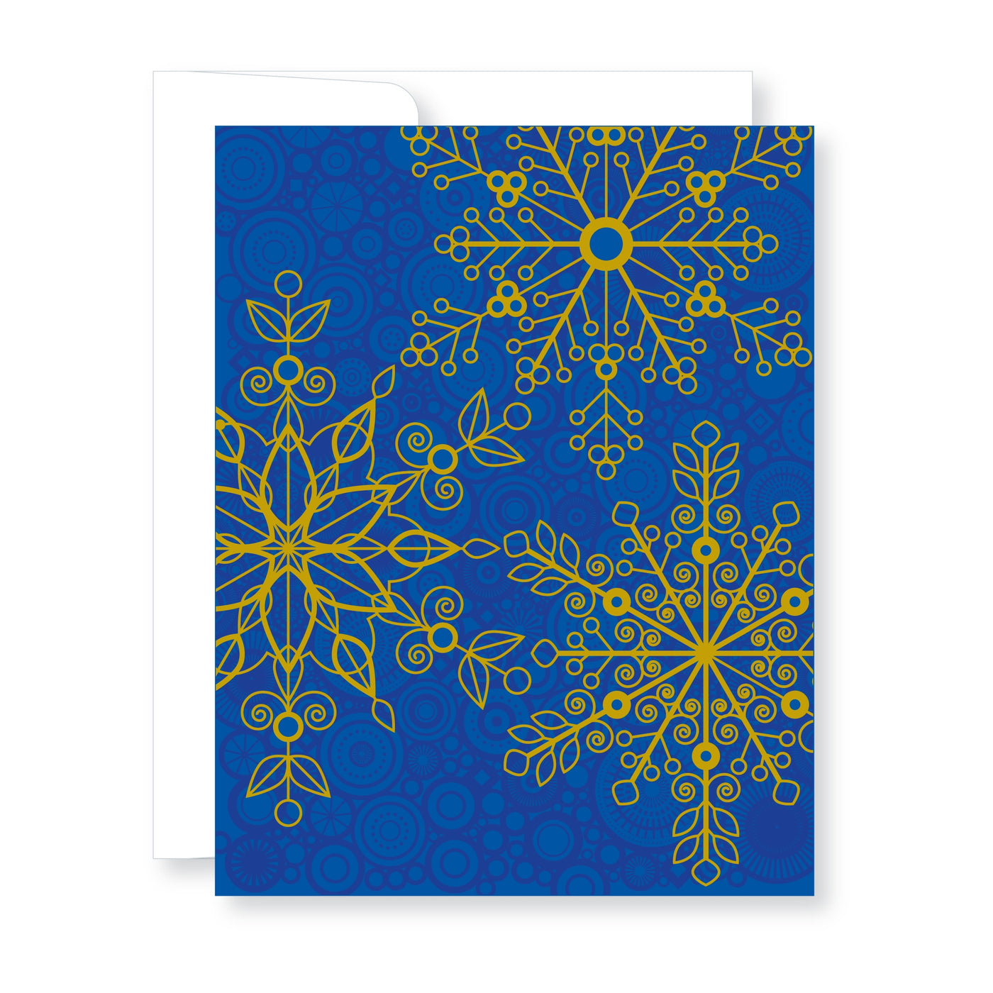 Snowflakes Holiday Card