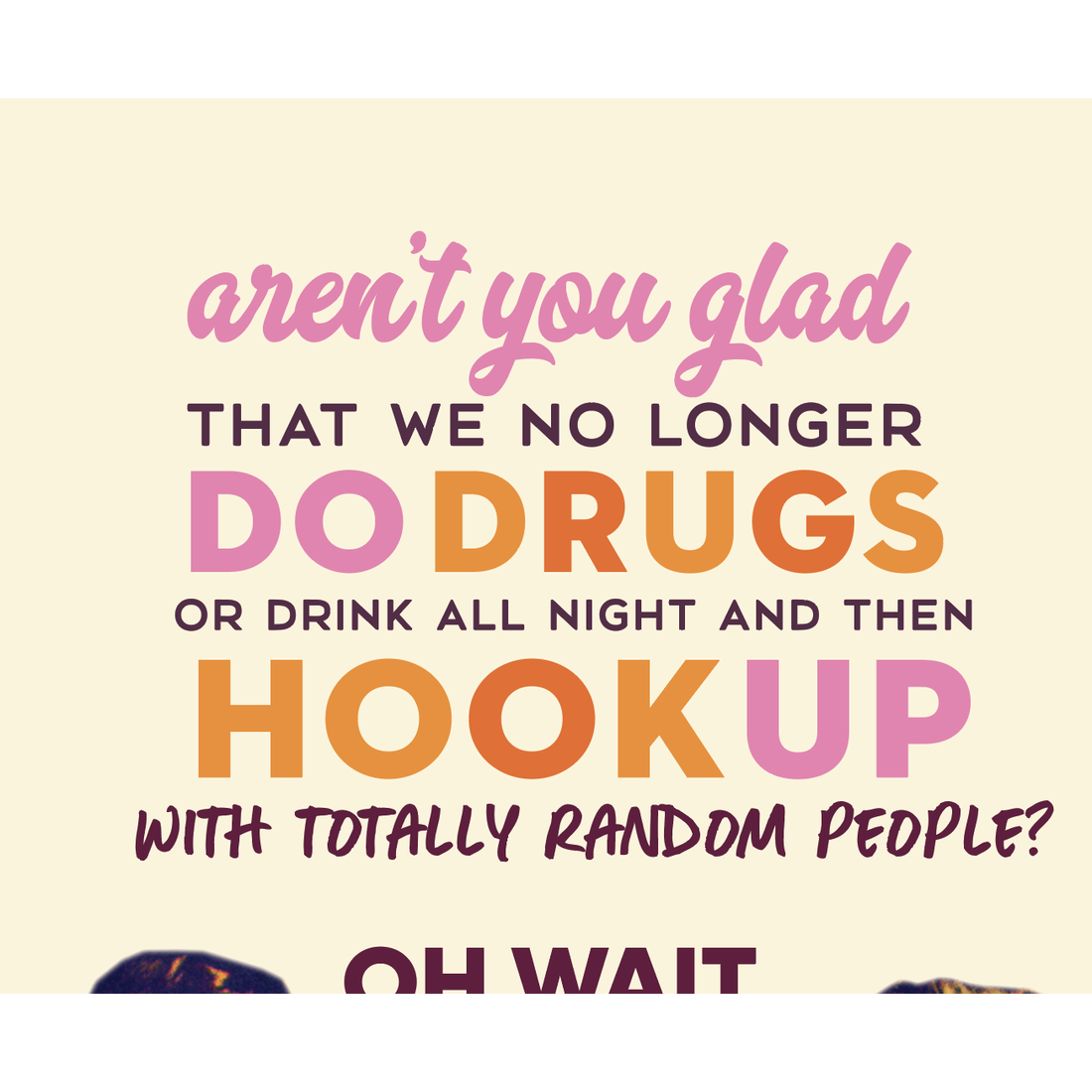 Hook Up Greeting Card - Just Fabulous Palm Springs
