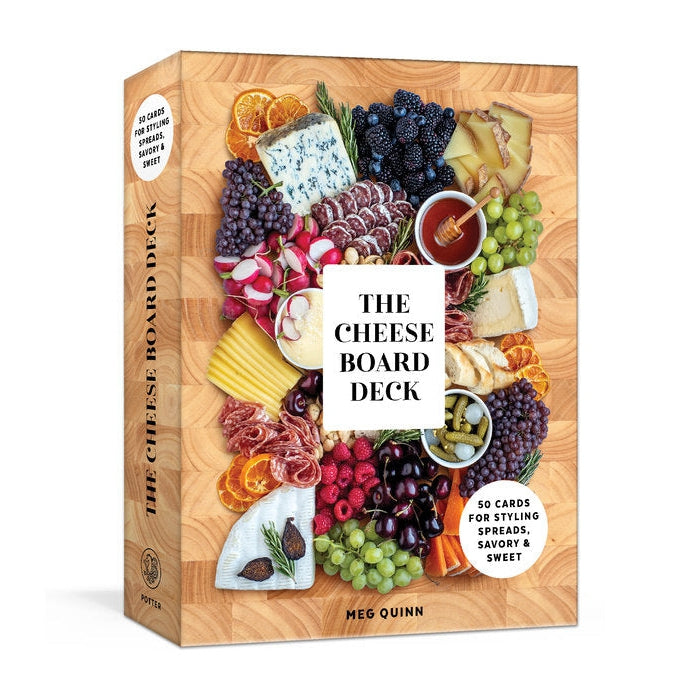 The Cheese Board Deck - 50 Cards For Styling Spreads, Savory And Sweet - Just Fabulous Palm Springs