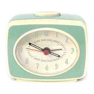 Small Classic Alarm Clock: Mint clock