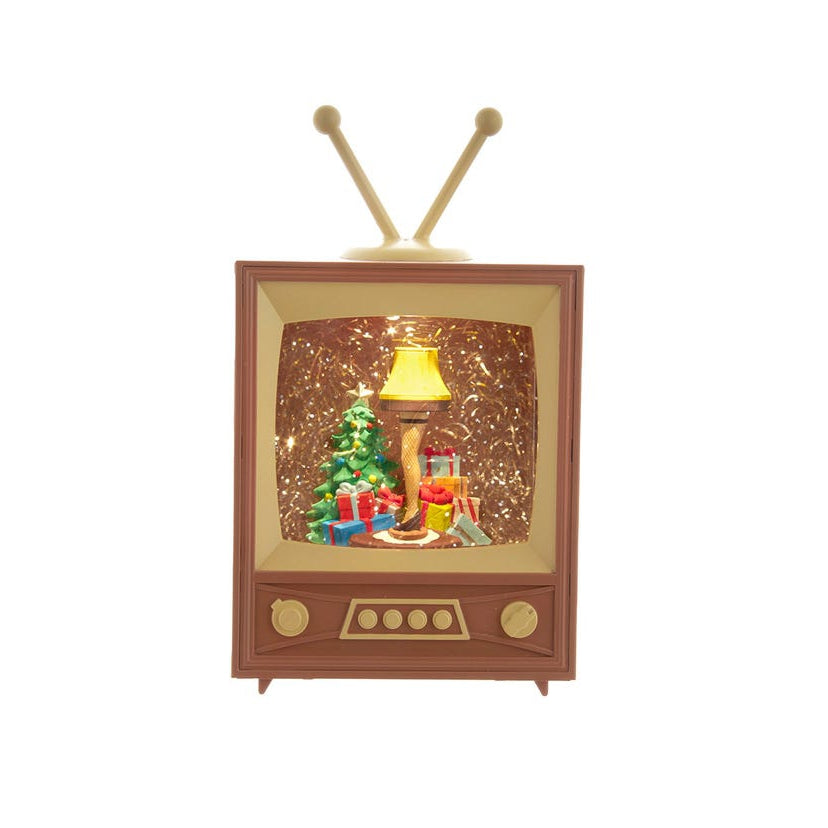 A Christmas Story Battery Operated Musical Retro TV Table Piece