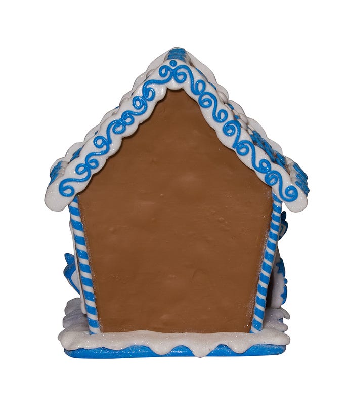 Hanukkah Gingerbread LED House Table Piece - Just Fabulous Palm Springs