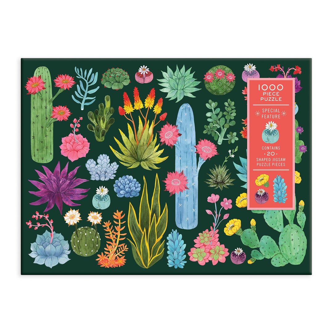 Desert Flora Jigsaw Puzzle , 1000 Pieces - Just Fabulous Palm Springs