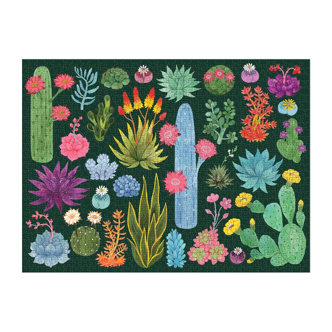 Desert Flora Jigsaw Puzzle , 1000 Pieces - Just Fabulous Palm Springs
