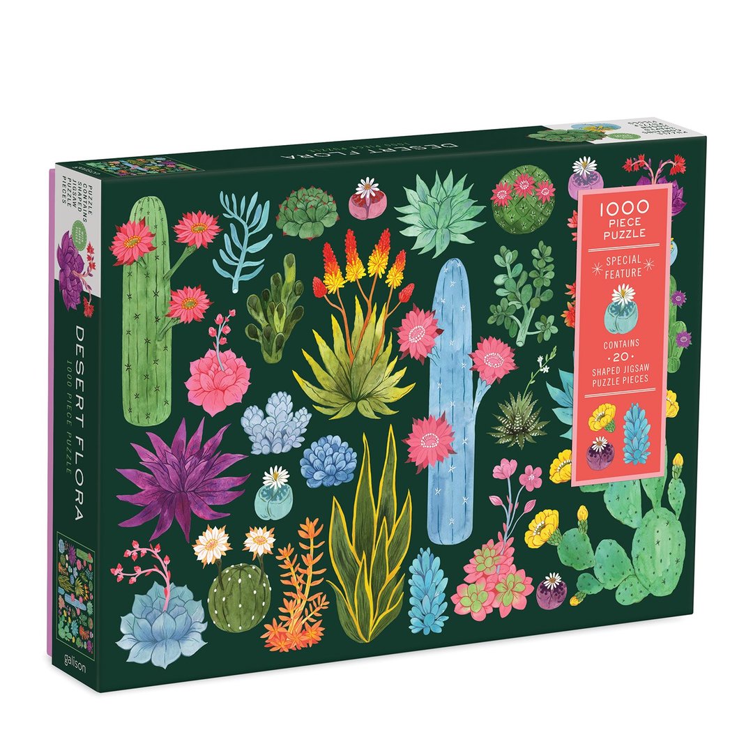 Desert Flora Jigsaw Puzzle , 1000 Pieces - Just Fabulous Palm Springs