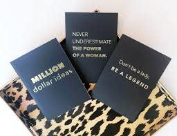 Journal - Never Underestimate the Power of a Woman journal