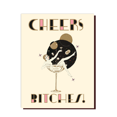 Champagne Cheers Greeting Card