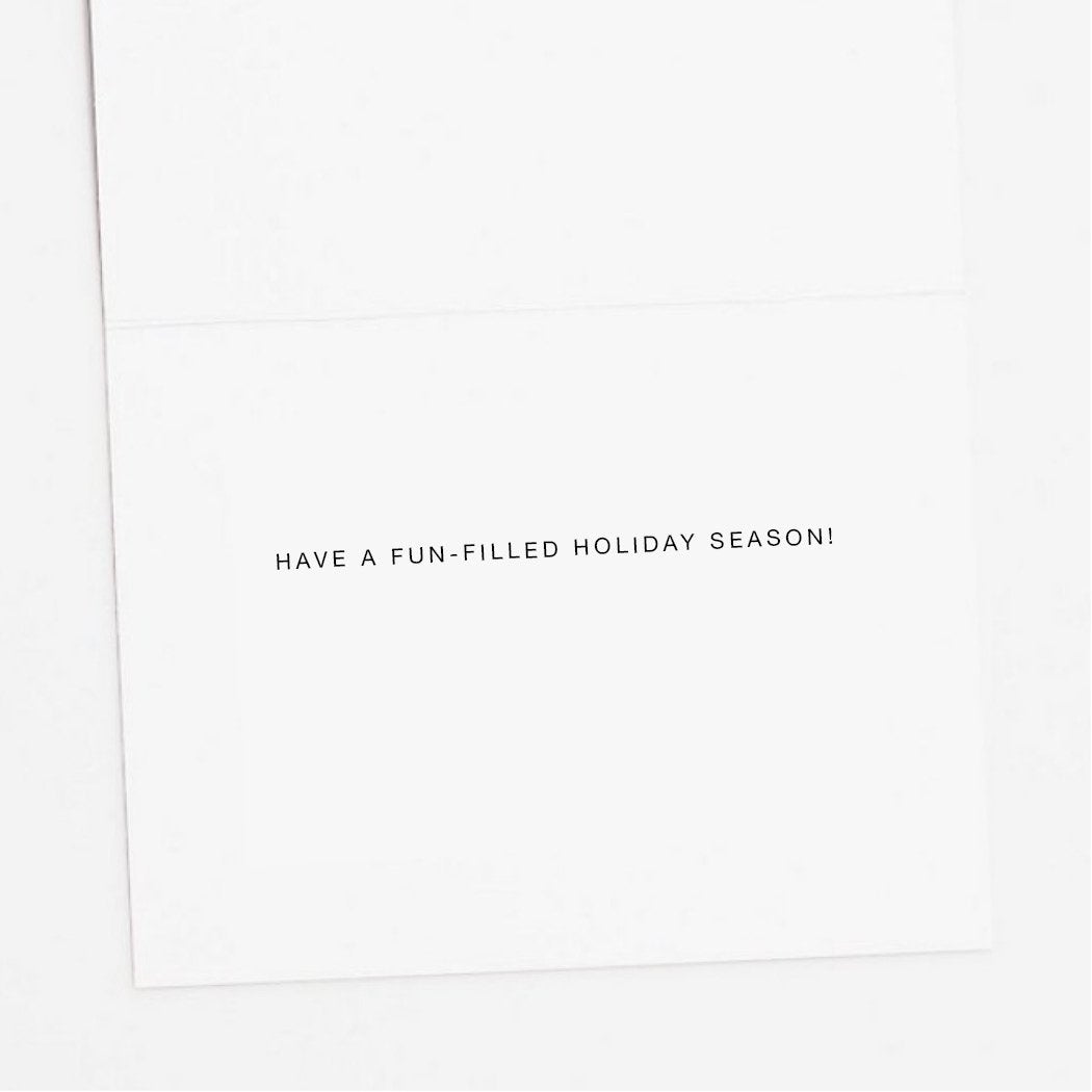 Holiday Dachshunds Christmas Card - Box of 8