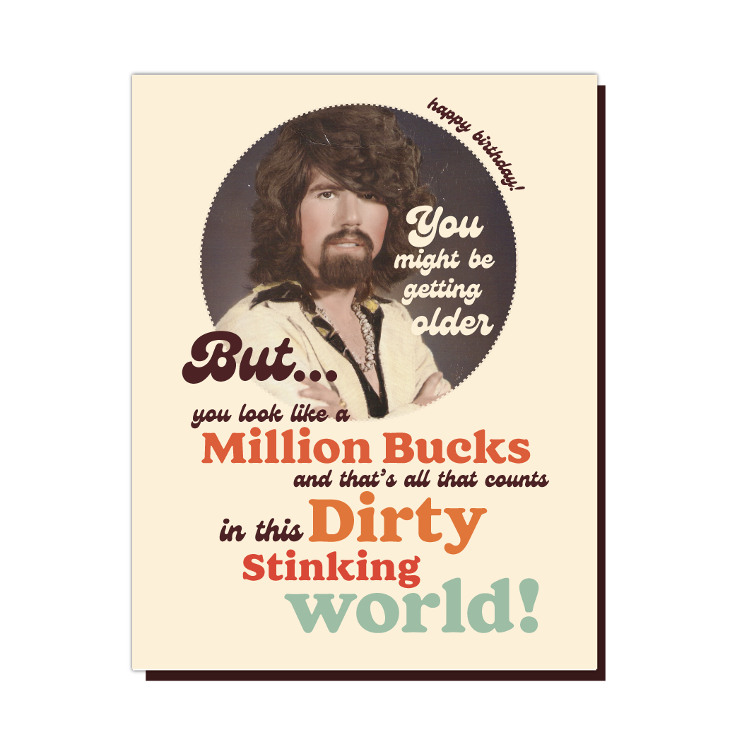 Million Bucks Birthday Card