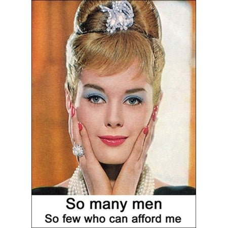So Many Men So Few Who Can Afford Me Magnet