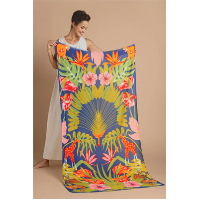 Deco Jungle Print Scarf