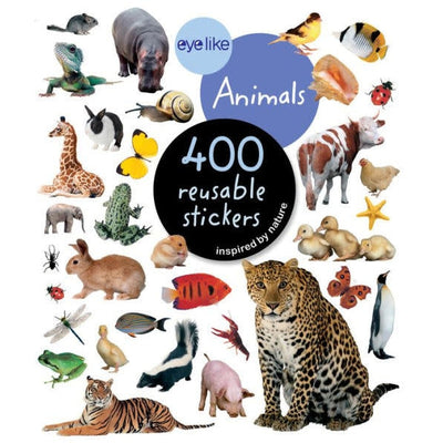 Eyelike Stickers: Animals activity book