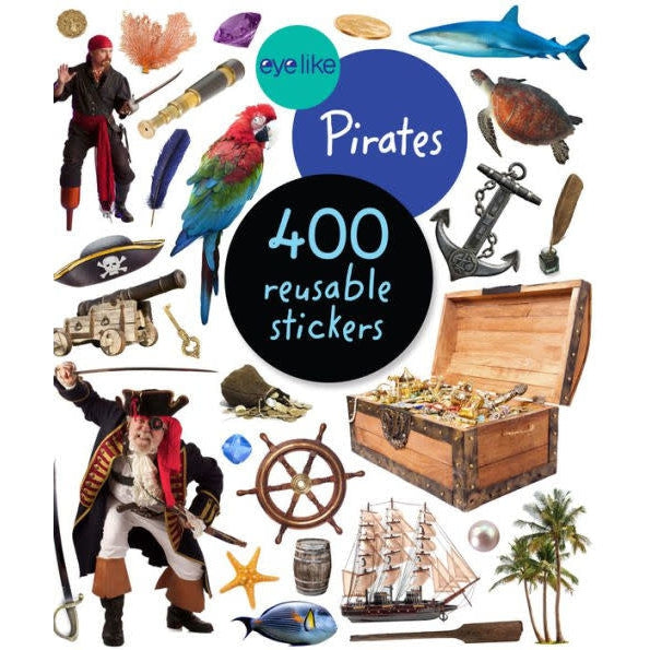 Eyelike Stickers Pirates activity book