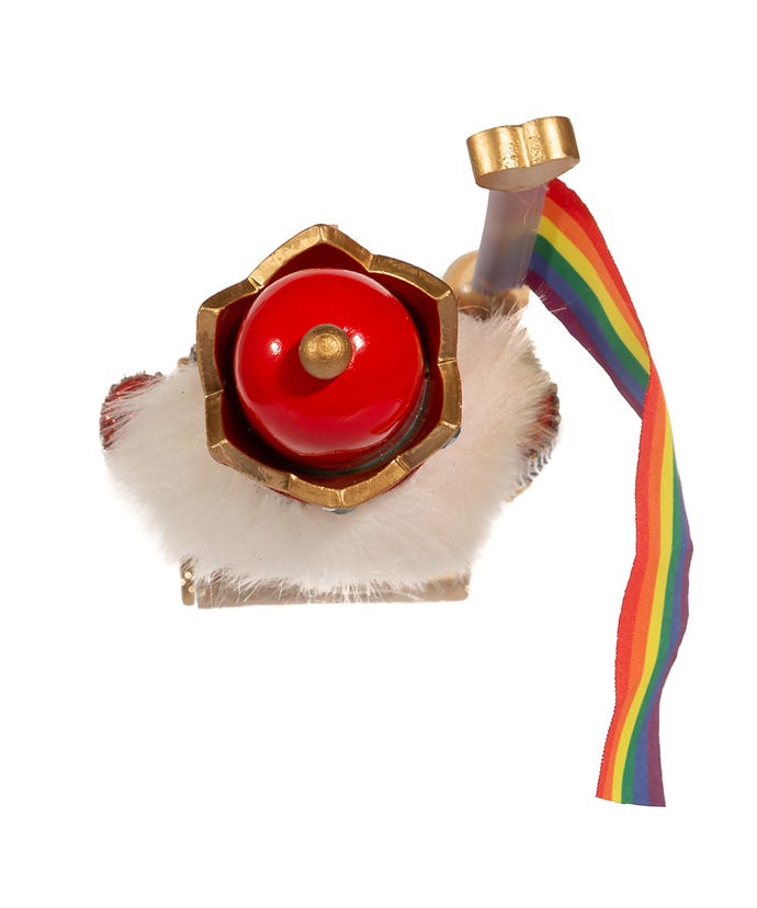 Gay Pride Nutcracker - 12" - Just Fabulous Palm Springs