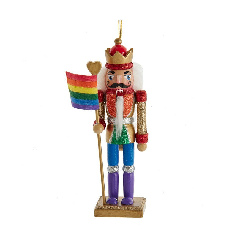 Gay Pride Nutcracker Ornament