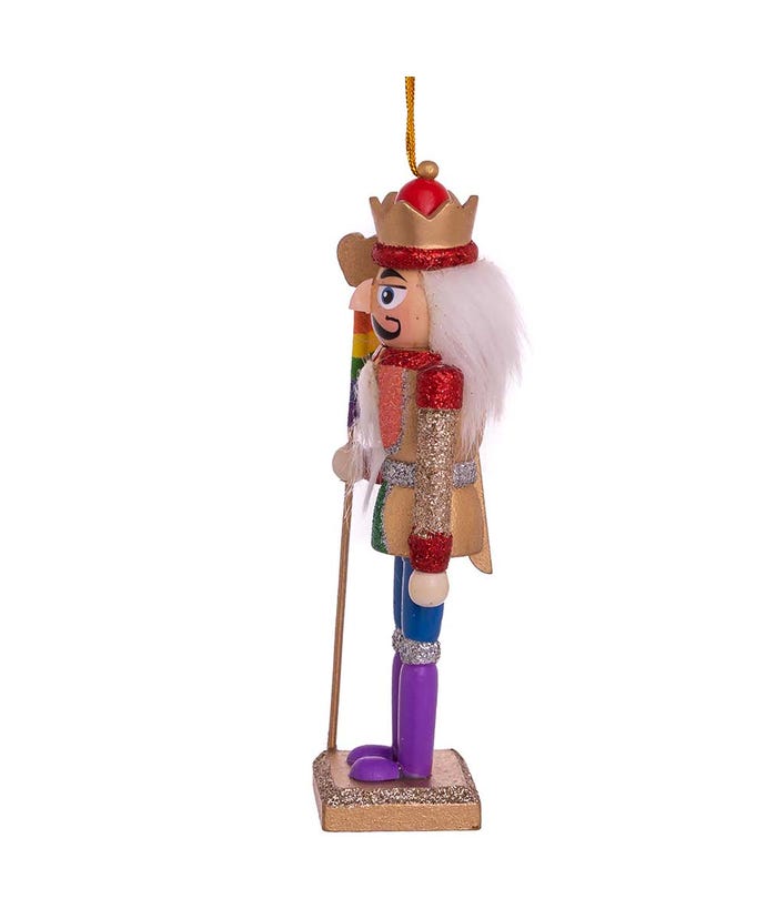 Gay Pride Nutcracker Ornament
