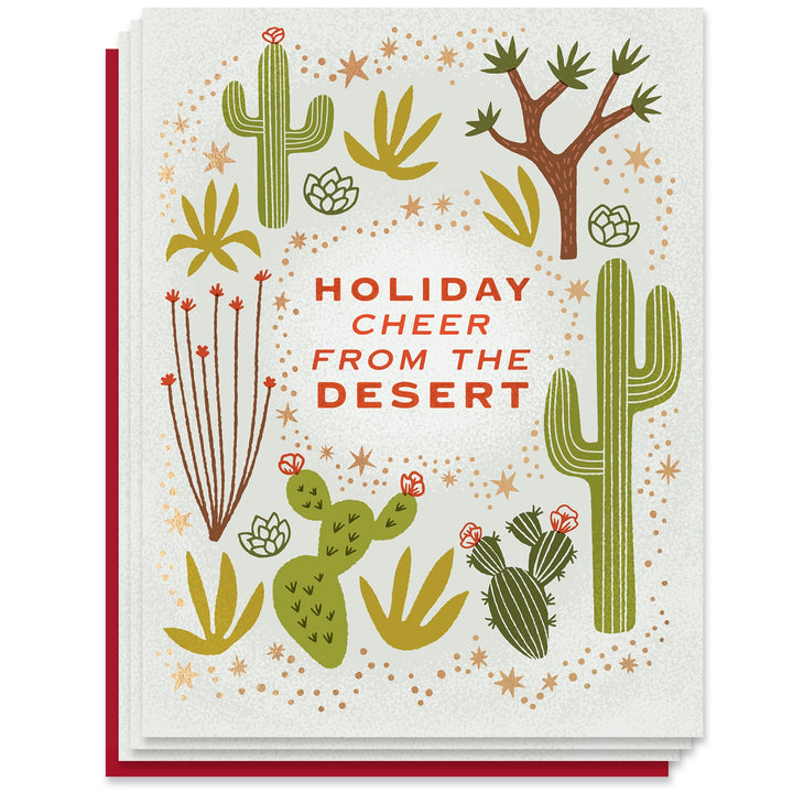 Holiday Cheer From The Desert Holiday Boxed Cards