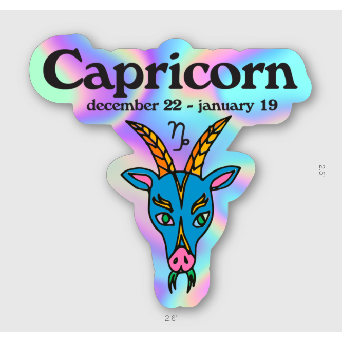 ZODIAC - Capricorn Sticker