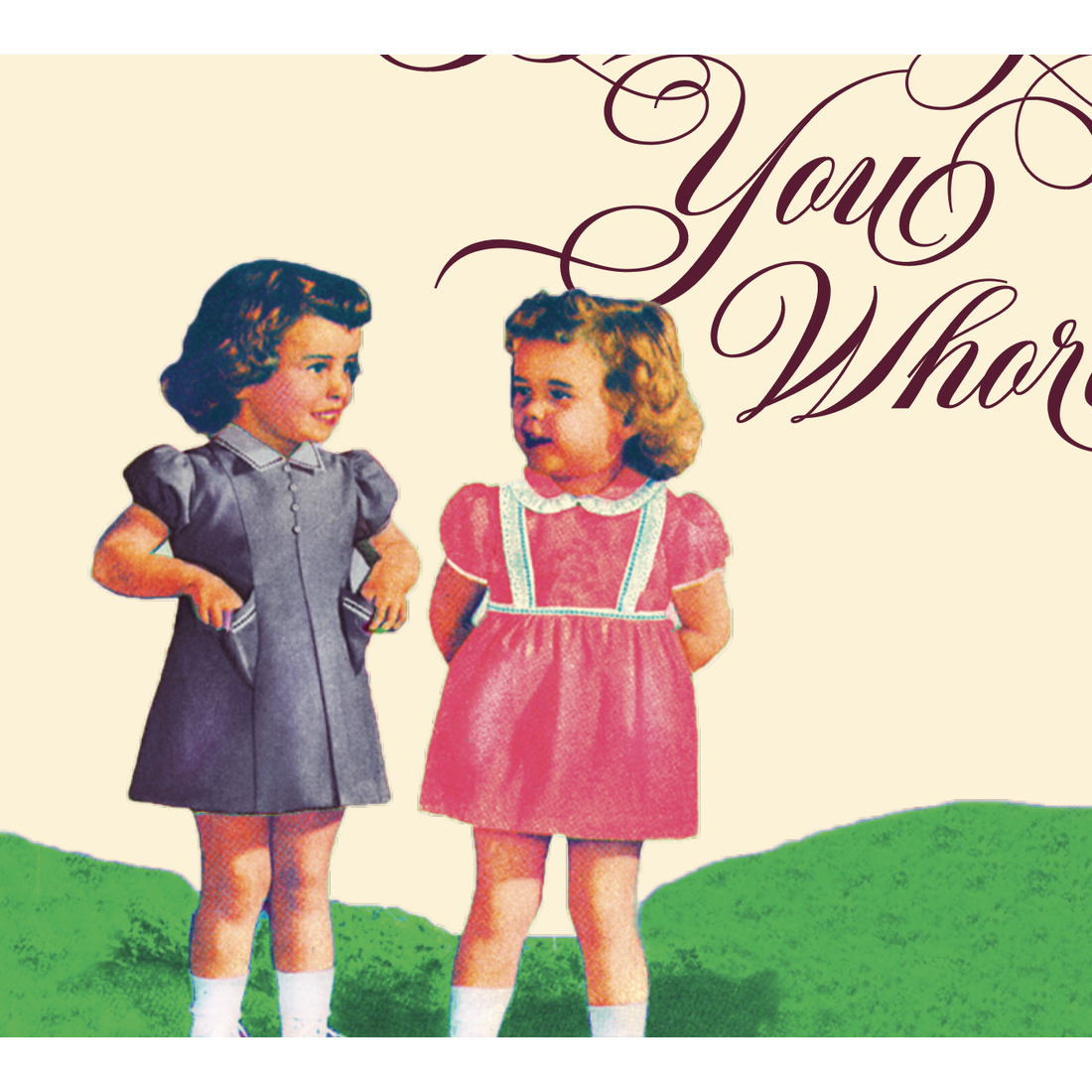 Kids Whore Birthday Card - Just Fabulous Palm Springs
