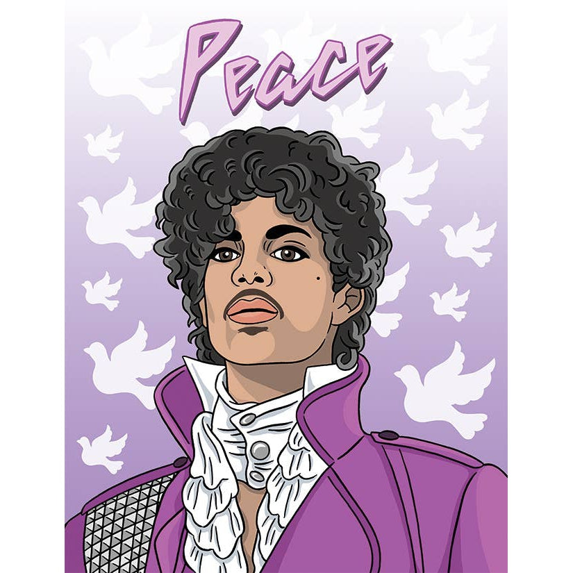 Holiday Card: Prince Purple Reign