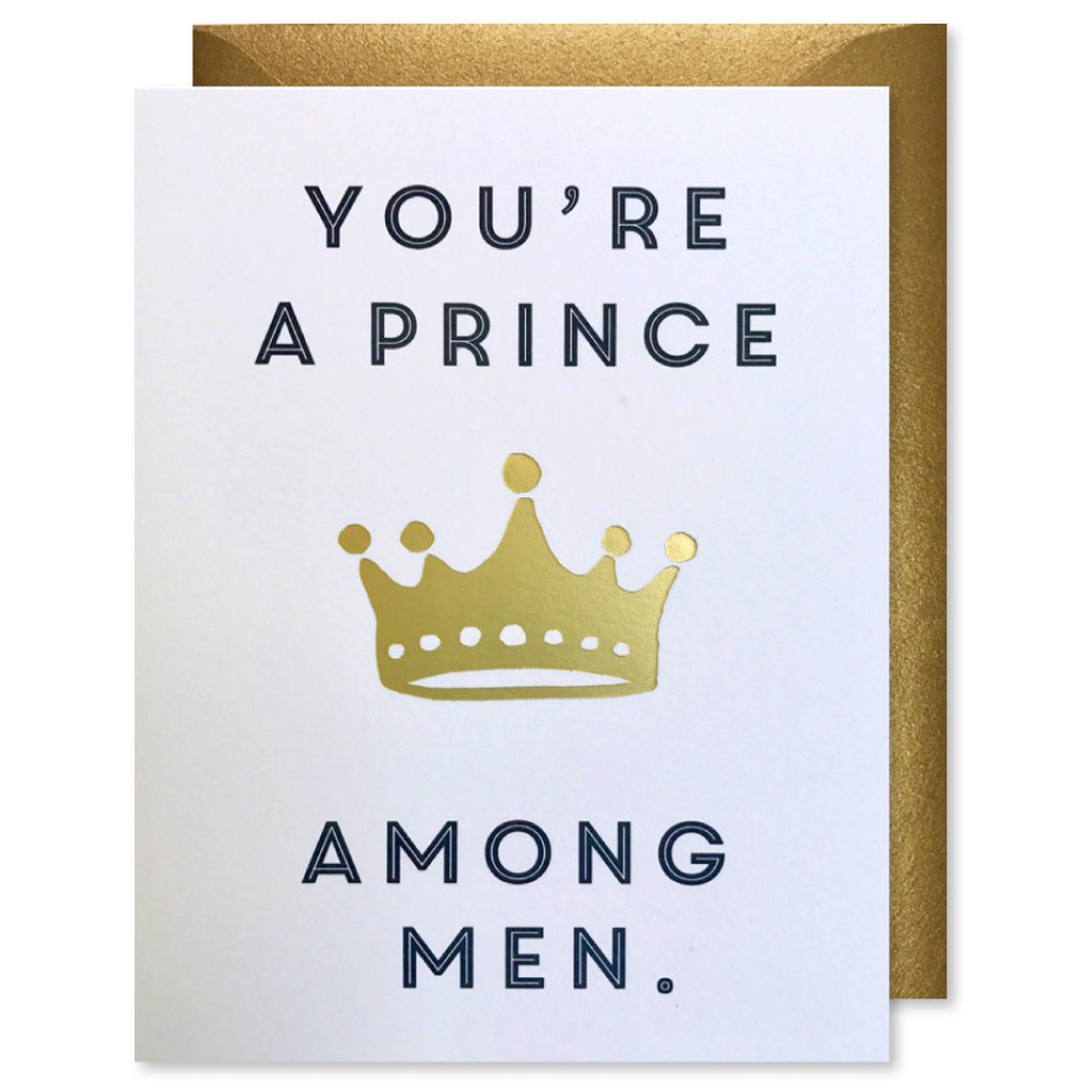 Prince Among Men Greeting Card