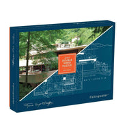 Frank Lloyd Wright Fallingwater Double-Sided 500 Piece Puzzle - Just Fabulous Palm Springs