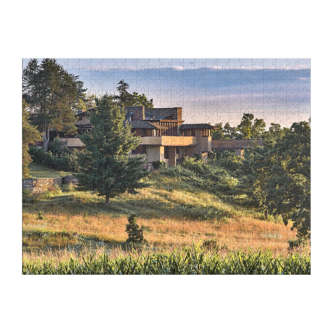 Frank Lloyd Wright: Taliesin and Taliesin West 500 Piece Double-Sided Puzzle
