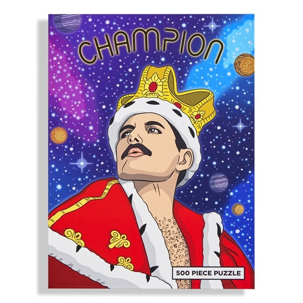 Jigsaw Puzzle: Champion Freddie Mercury Puzzle - Just Fabulous Palm Springs
