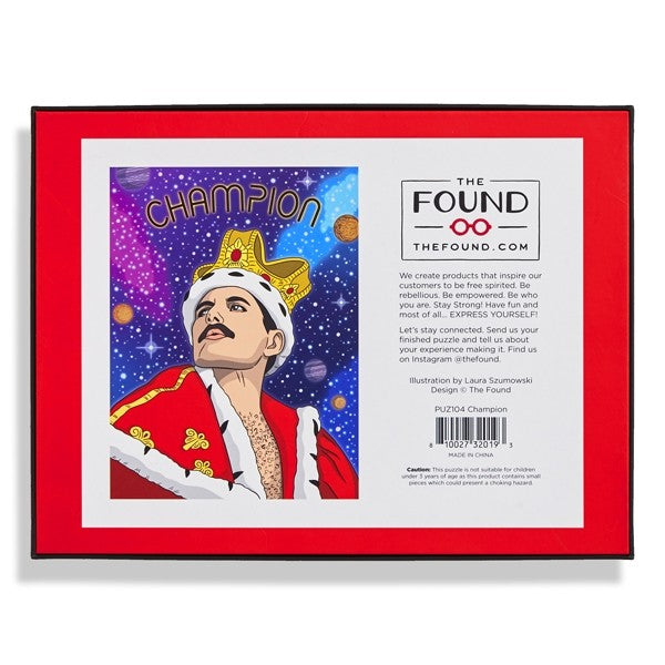 Jigsaw Puzzle: Champion Freddie Mercury Puzzle - Just Fabulous Palm Springs