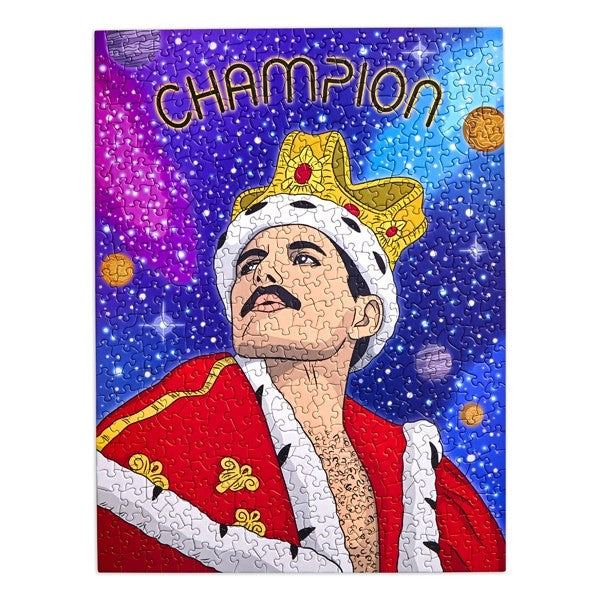 Jigsaw Puzzle: Champion Freddie Mercury Puzzle - Just Fabulous Palm Springs
