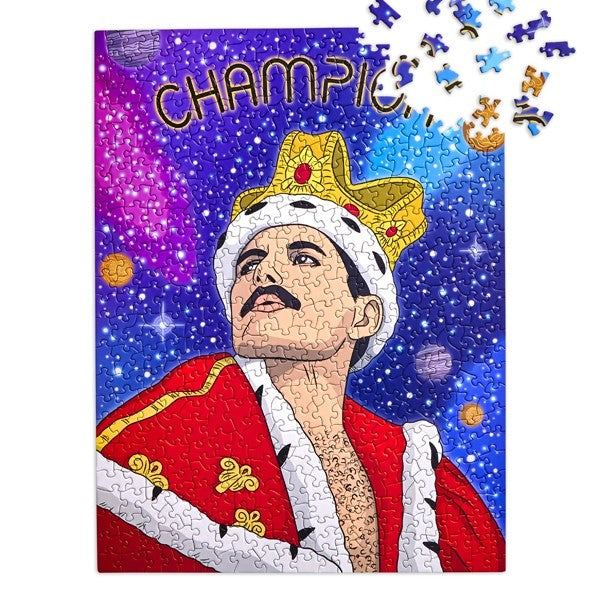 Jigsaw Puzzle: Champion Freddie Mercury Puzzle - Just Fabulous Palm Springs