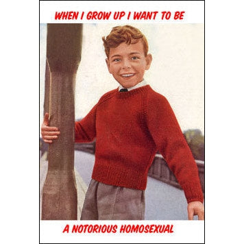 Notorious Homosexual Magnet magnet