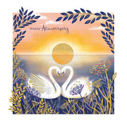 Swan Anniversary Card - Just Fabulous Palm Springs