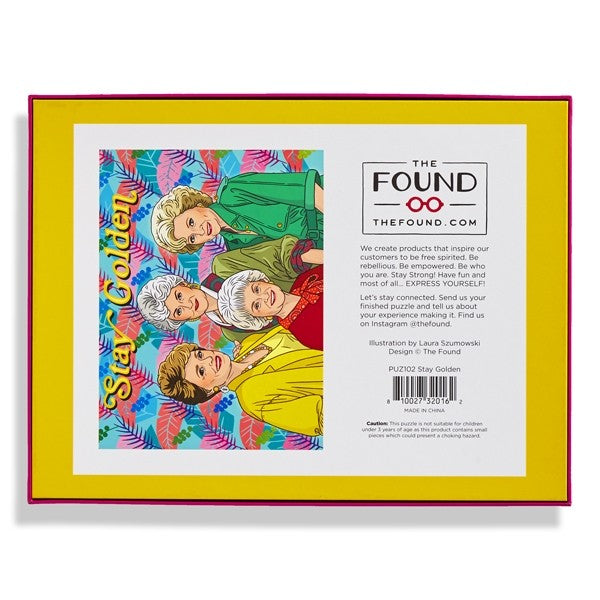 Jigsaw Puzzle: Stay Golden Golden Girls