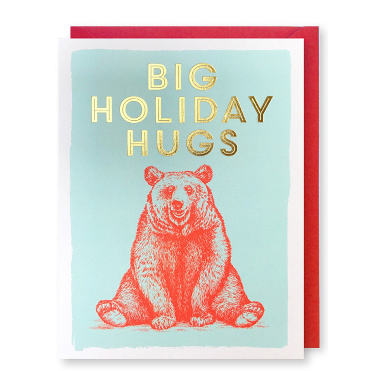 Holiday Bear Hugs Holiday Card