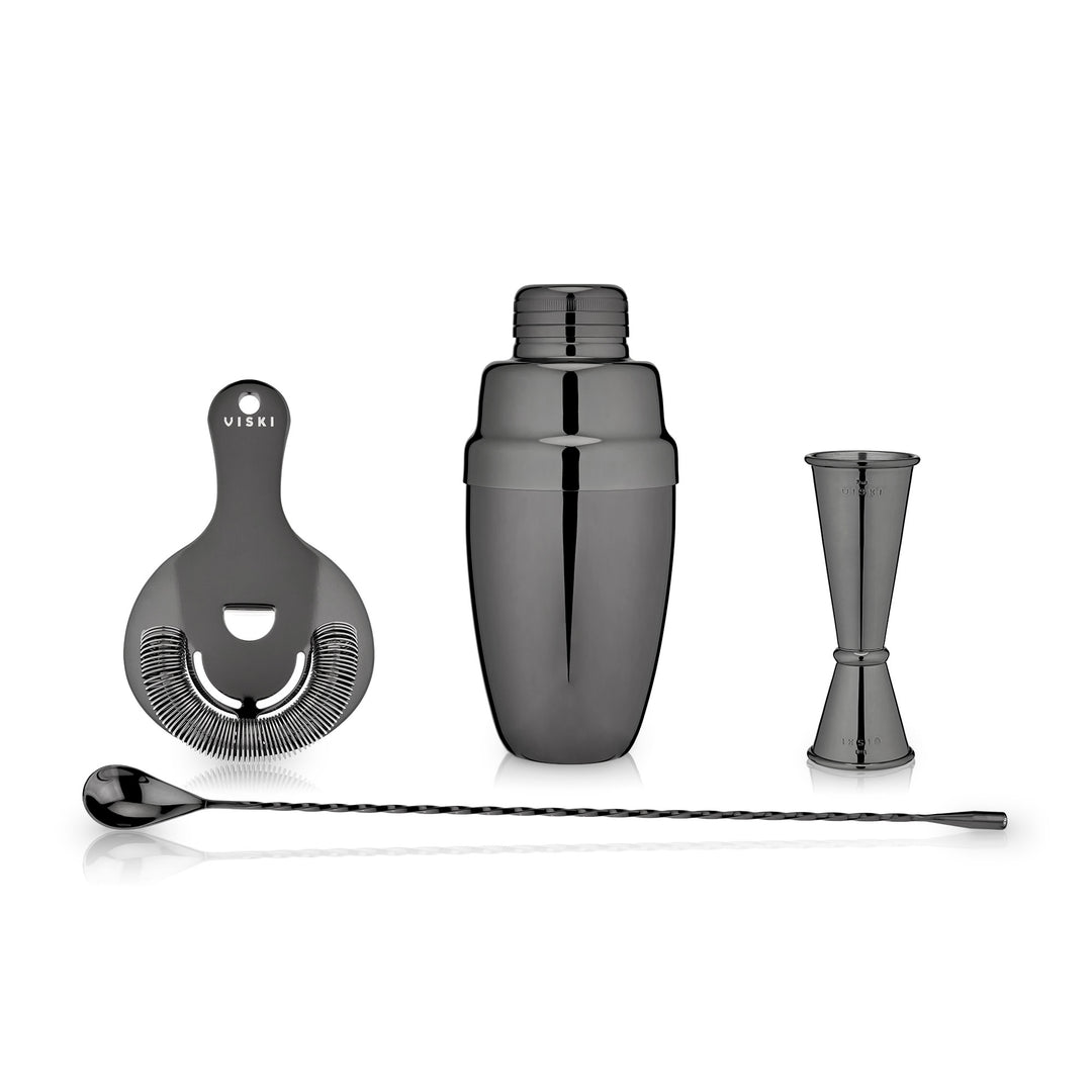 Warren: Gunmetal Mixologist Barware Set