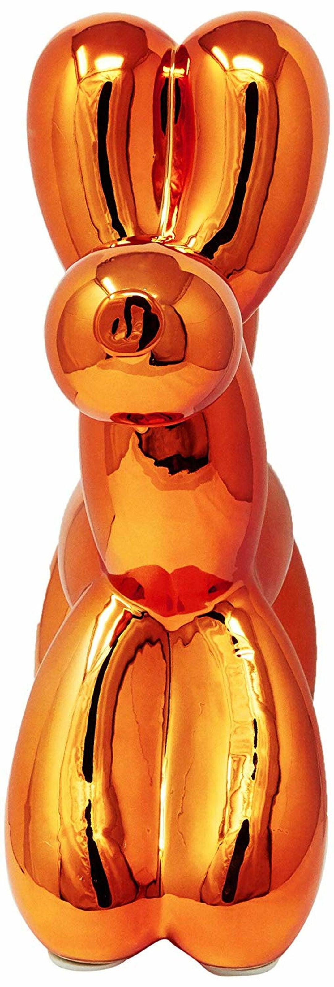 Ceramic Dog Bank  - Copper 12"
