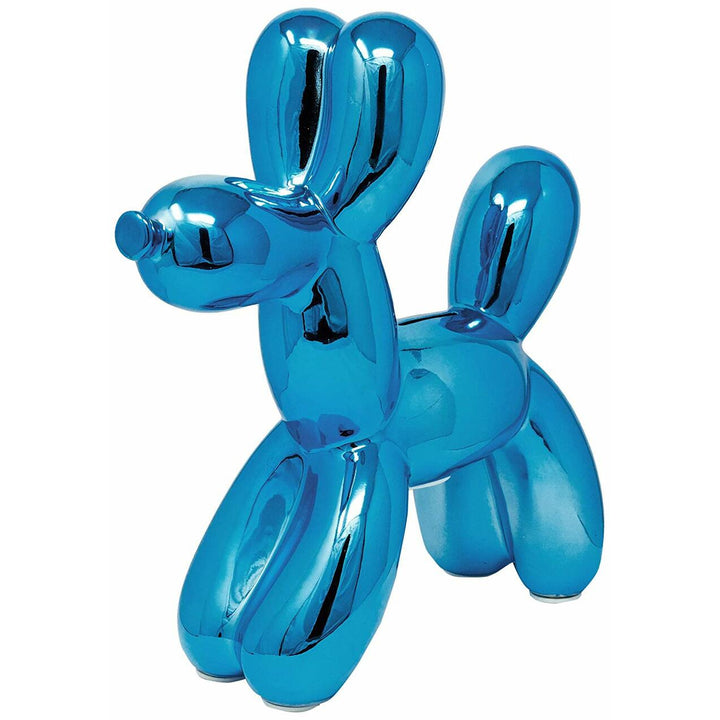 Ceramic Dog Bank  - Royal Blue 12"