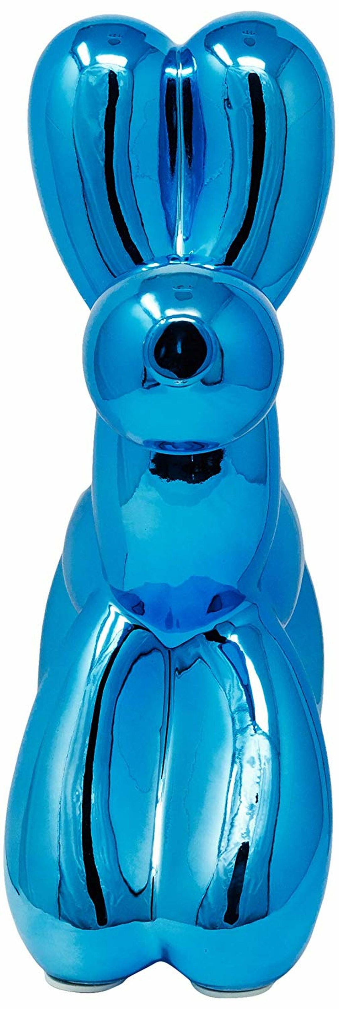 Ceramic Dog Bank  - Royal Blue 12"