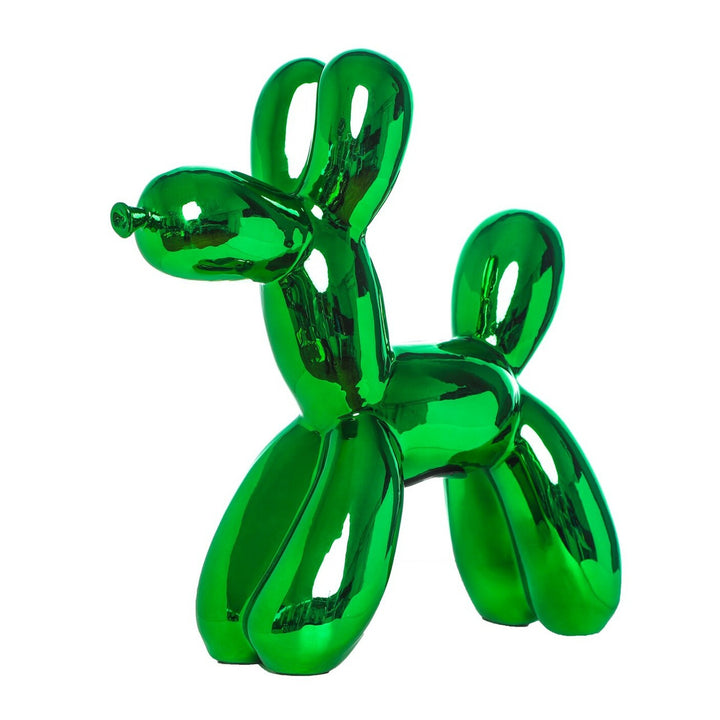 Ceramic Dog Bank  - Kelly Green 12"