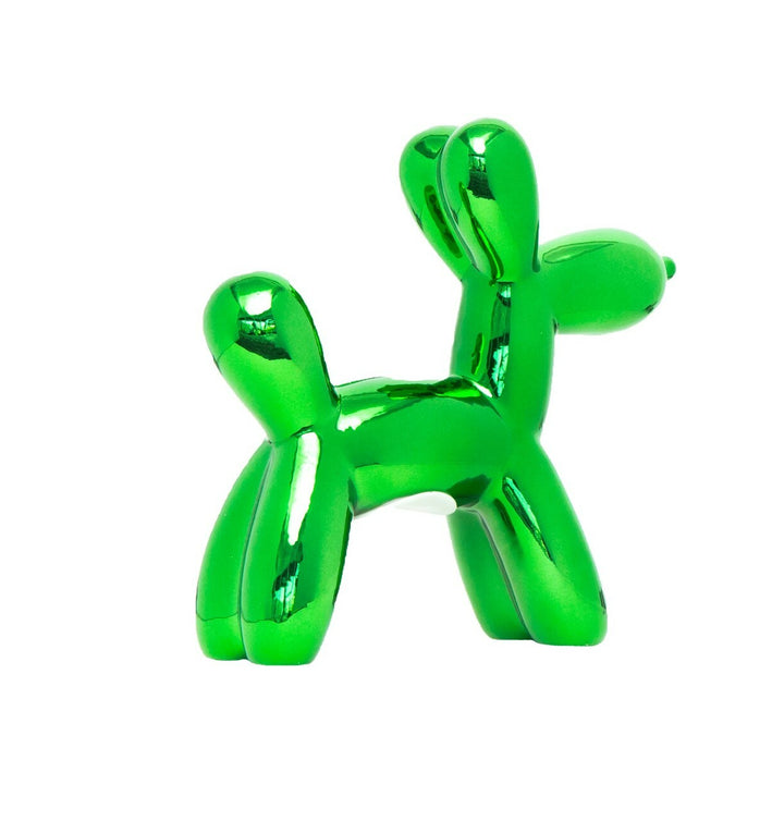 Mini Ceramic Dog Bank - Kelly Green 7.5"