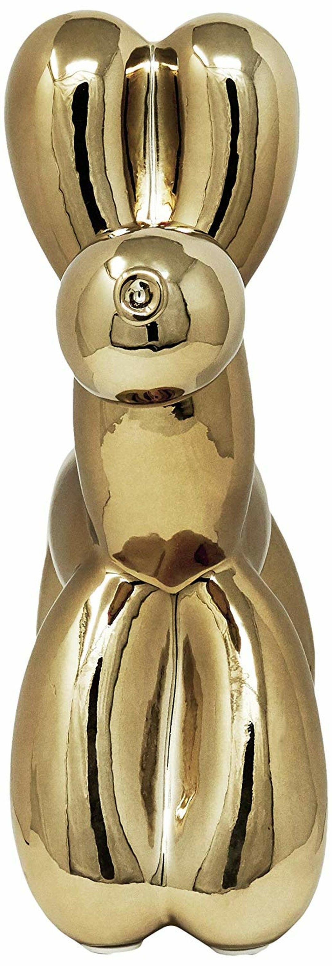 Ceramic Dog Bank  - Bronze 12"